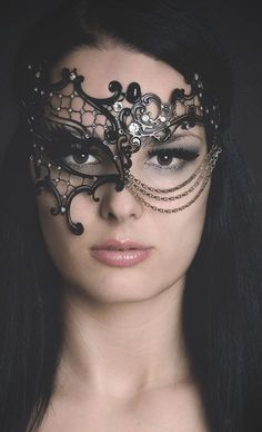 Masquerade Theme, Miss D, Masquerade Wedding, Wearing A Mask