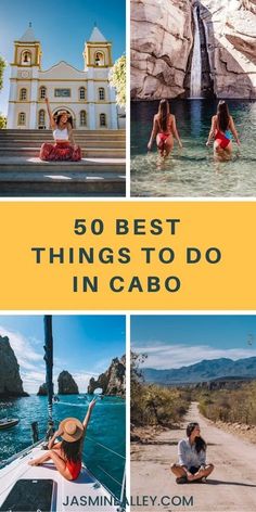 the top 50 best things to do in cabo