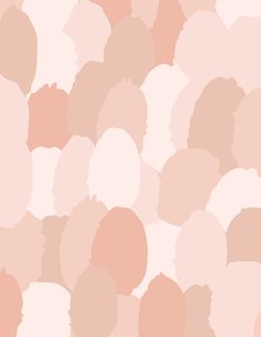 an abstract pink and white background with many small circles in the shape of people's heads