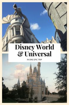 disney world and universal one epic trip