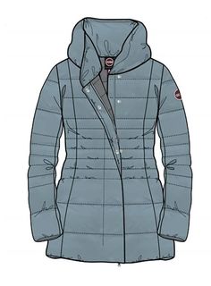 a women's jacket with hood and zippers