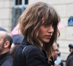 Wavy Bangs, Honey Brown Hair, Shag Haircut, Hair Envy, Grunge Hair, Great Hair, Messy Hairstyles, Hairstyles With Bangs