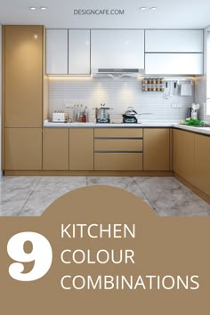 Kitchen Colour Combinations Latest Kitchen Designs, Living Tv, Kitchen Design Color, Kitchen Modular, Modular Kitchen Designs