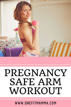 Pregnancy Arm Workout, At Home Workout For Women, Full Arm Workout, Home Workout For Women, Wall Push Ups, Tone Your Arms, Pregnancy Workouts, Tricep Kickback