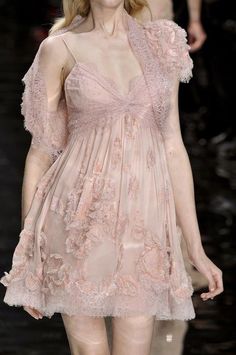 Lacy Dresses, Elie Saab Couture, Chanel Couture, Diane Kruger, Couture Details, Pastel Colours, Elie Saab, Mulch, Looks Style