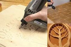 Wood Carving Projects, Dremel 4000, Carving Projects, Dremel Accessories, Simple Wood Carving