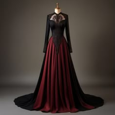 Black And Red Dress, Coronation Dress, Prince Clothes, Royal Dresses, Fashion Drawing Dresses