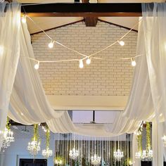 10ftx30ft Ivory Sheer Ceiling Drape Curtain Panels Fire Retardant Fabric Curtain Draping, Ceiling Draping, Metal Wedding Arch, Ceiling Curtains, Flame Test, Diy Balloon, Sheer Curtain Panels, Sheer Drapes, Fire Retardant