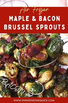 an image of maple and bacon brussel sprouts