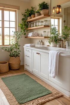 the bathroom is clean and ready to be used as a place for people to use