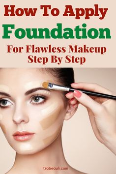 Want to know about best foundation full coverage light weight and long lasting drugstore for perfect look. Read reviews for all types of skin Teen Makeup Tutorial, Makeup For Hooded Eyelids, Face Makeup Tutorial Video, Foundation Full Coverage, Flawless Face Makeup, Face Contouring Makeup, Full Face Makeup Tutorial, Eyebrow Makeup Tutorial, Makeup Fails