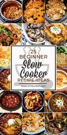 25 begin slow cooker recipe ideas that are delicious and easy to make with the help of