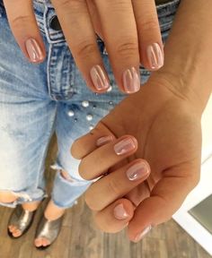 Colorful Nails, Casual Nails, Nail Fashion, Neutral Nails, Classy Nails