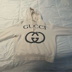 100% Authentic Gucci Double G Hoodie Worn 2xs Great Condition! Smoke Free Home Size Small Fit Oversized Comes Wit Original Box Gucci Hoodie, Gucci Shirts, Study Photos, Hoodie Jumper, Gucci Men, Jumper Sweater, Luxury Brands, Rolex, Hoodies Men