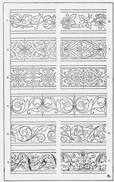 some type of decorative design that is very detailed