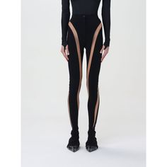 Spring/Summer 2024 Mugler Pants Woman Black Size Type: It Sku: Gig-23w1pa0404470 ~ B99n1 Welcome To The Official Luosophy Poshmark Closet! Luosophy Is A Luxury Brand Reselling Company Founded In San Diego, Ca From 2016. All Our Products Are Imported From Italy And Sold In The Usa. We Do Our Best To Provide High Fashion, Luxury Items At Affordable Prices. We Guarantee All Our Products Are 100% Authentic. Shop With Us And You Will Forget About Shopping At Department Or Brand Name Stores. Our Price Black Elastane Trousers, Black Fitted Elastane Pants, Black Elastane Bottoms, Black High-stretch Party Bottoms, Chic Black Elastane Bottoms, Black High-stretch High-cut Leg Pants, Black High-cut Leg High Stretch Pants, Black High Stretch High-cut Leg Pants, High Stretch Black Trousers