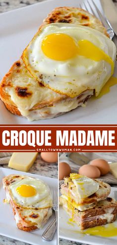 Looking for brunch food ideas to try this weekend? Learn how to make Croque Madam! Complete with ham and Mornay sauce, this egg sandwich recipe is the ultimate comfort food morning breakfast! Croque Madam, Brunch Sandwich, Food Morning, Egg Sandwich Recipe, Mornay Sauce, Breakfast Recipies, Classic Sandwich, Croque Madame, French Breakfast