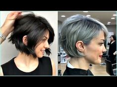 Hairstyles Magazine, Professional Haircut, Best Bob Haircuts, Pixie Bob Haircut, Short Bobs, Layered Bob Haircuts, Beautiful Haircuts, Curls Hair, Long Bob Haircuts