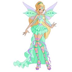 a cartoon character dressed as a fairy