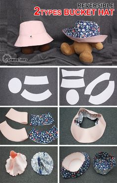 the instructions for how to make an adorable hat