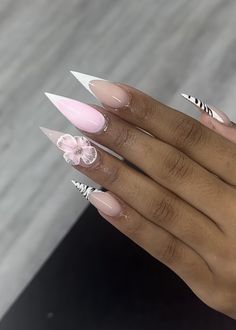 Stilleto Nails Designs, Punk Nails, Dope Nail Designs, Exotic Nails, Really Cute Nails, Nails Only