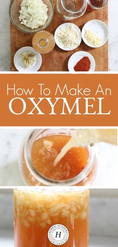 how to make an oxyml recipe in a jar with ingredients on the side