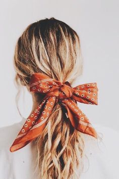 hairstyle Easy Hairstyle Video, A Ponytail, Half Up Hair, Hair Envy, Flower Field, Scarf Hairstyles, Hair Videos, Fall Hair