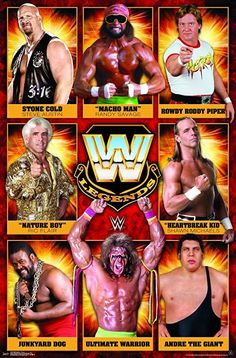 an advertisement for the wwf world wrestling championships