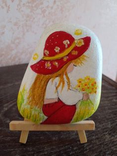 Rock Painting Flowers, Embroidery Store, Stone Art Painting, Painting Words, Painted Rocks Craft, Painted Rocks Diy