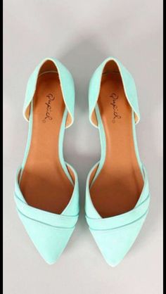 Mint flats Flat Shoe, Clothes Shopping, Green Shoes, Sergio Rossi