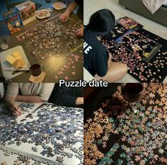 Orlando Date Night Ideas, Birthday Date Ideas For Him, Dating Aethstetic, Puzzle Date Night, Perfect Date Ideas Romantic, Couple Dates Ideas, Craft Date Ideas, Art Date Ideas, Puzzle Date