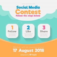 the social media contest is going on