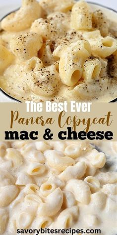 the best ever panera copycat mac and cheese