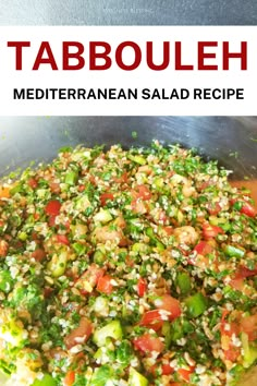 Tabbouleh Bulgur Wheat Salad Recipes, Fine Bulgar Wheat Recipes, Bulgur Wheat Benefits, Bulgur Wheat Salad, Simple Lettuce Salad, Tabouleh Salad Recipe