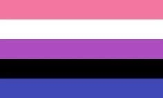 the flag of the united states of america is shown in blue, pink and purple