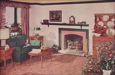 the living room is clean and ready to be used for holiday decorations, including flowers