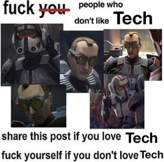 some people who don't like tech share this post if you love it