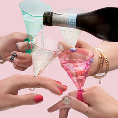 Celebrate special occasions in style with this cute ring shaped shot glass! It features: Very soft pink tinted ring with diamond shaped cup Ring is one size fits most Material: Acrylic Size: 4.5" x 2.5" H / 3 oz Bachelorette Mood Board, Scottsdale Before The Veil, Bachelorette Party Supplies, Pink Diamond Ring, Champagne Party, Acrylic Ring, Day Party Ideas, Ring Shots, Jell O