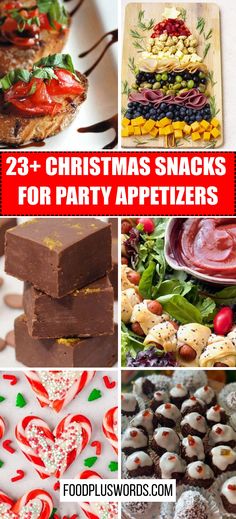 christmas snacks for party appetizers