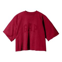 YEEZY-SS22-008 Yeezy Clothing, Red Tee, Stylish Sneakers, Perfect Pair, Balenciaga, Gap, Your Perfect, Finding Yourself, Red