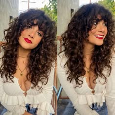 Curly Shag, Haircuts For Women Over 50, Hoco Hair Styles, Curly Hair Photos, Hairstyles And Haircuts, Beautiful Hairstyles