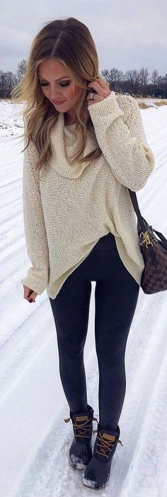 55 Impressive Winter Outfits You Must Own / 53 #Winter #Outfits Winter Outfits Minimalist, Fashion Winter Outfits, Minimalist Ideas, Trendy Winter Fashion, Outdoorsy Style, Perfect Winter Outfit, Outfits Minimalist, Knit Wear, Cozy Winter Outfits