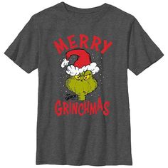 He'll get into the season of cheer in this Boys 8-20 Dr. Seuss Grinch Airbrush Background Graphic Tee He'll get into the season of cheer in this Boys 8-20 Dr. Seuss Grinch Airbrush Background Graphic Tee FEATURES Crewneck Short sleevesFABRIC & CARE Cotton, polyester Machine wash Imported Size: Large. Color: Navy Heather. Gender: male. Age Group: kids. Material: Polyester|Cotton. Dr Seuss Grinch, Grinch T Shirt, Books And Movies, Merry Grinchmas, Boys Graphic Tee, Graphic Tee Design, Kids Clothes Boys, Boy Tees, Christmas Day