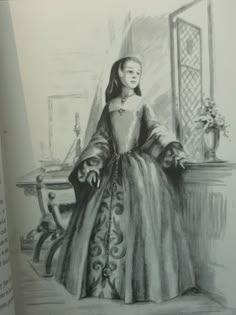 Book Lady Jane Grey by Marguerite Vance, ilustrated by Nedda Walker, 1952. Jane Grey Aesthetic, Tudors Aesthetic, Tudor Clothes, Tudor Women, 16th Century Paintings, Tudor Art, 16th Century Portraits, Historical Aesthetic