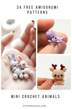 crochet amigurmi patterns for small animals