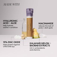 Hydra Vizor Huez Tinted Moisturizer Broad Spectrum Mineral Spf 30 Sunscreen - Fenty Skin | Sephora Fenty Skin, Makeup Organization Diy, Tinted Spf, Abs And Cardio Workout, Hair Skin Nails, Contour Makeup, Tinted Moisturizer, Makeup Eyeliner, Makeup Organization