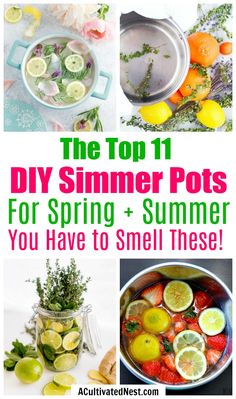 the top 11 diy summer pots for spring and summer you have to smell these