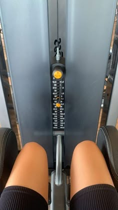 the legs of a person who is on a treadmill