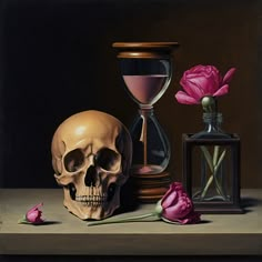 Still Life With Skull, Halloween Still Life Photography, Vanitas Modern, Still Life Set Up, Vanitas Drawing, Still Life Ideas, Dark Still Life, Vanitas Still Life