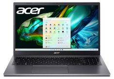 the acer 15 laptop is open and ready to be used by someone who likes it